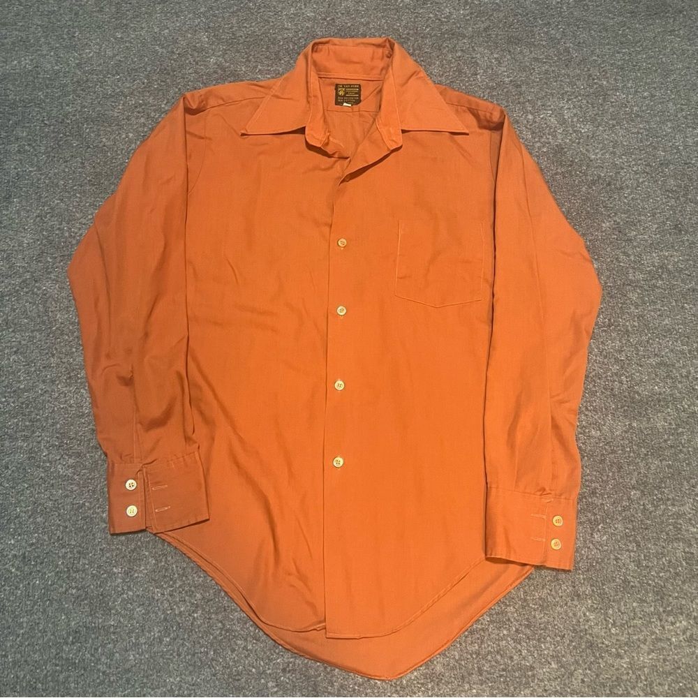Mr Van Dyke Shirt 70s Orange Mr Van Dyke Shirt 70s Orange